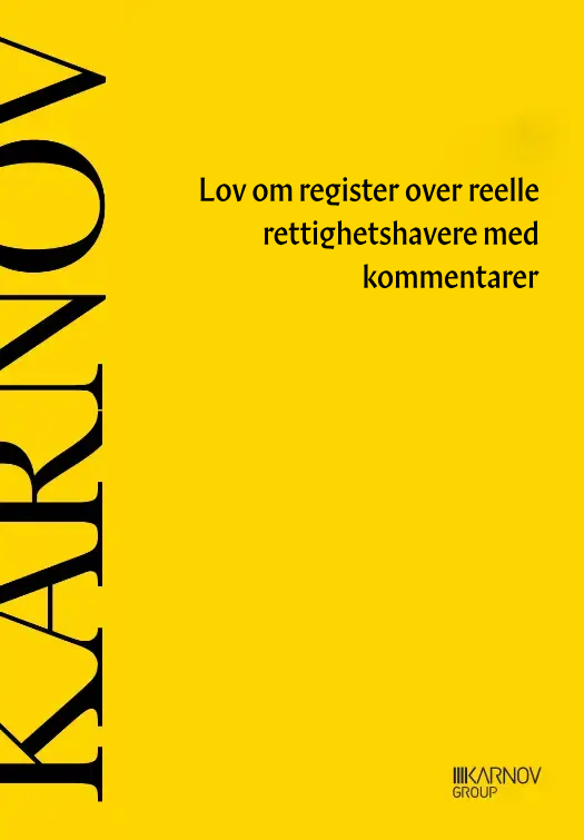 Lov om register over reelle rettighetshavere